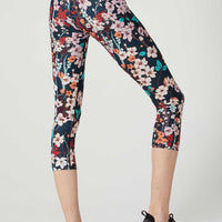 Camila Cropped Front Pocket Legging Midnight Glory