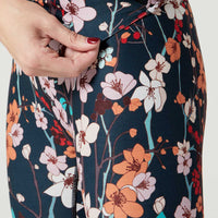 Camila Cropped Front Pocket Legging Midnight Glory