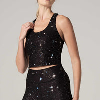 Paula Cropped Tank Cosmic Quest