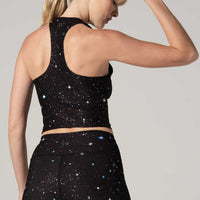 Paula Cropped Tank Cosmic Quest