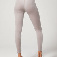 Bowie High Waist Legging Velvet Portobello