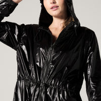 Vanessa Rain Jacket Jet Black