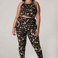 Alexa Crop Tank Blur Camo