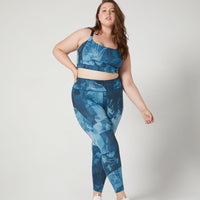 Monique Strappy Bra Deep Lake Fern