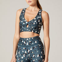 Adriana Twist Bra Paint Spot Animal