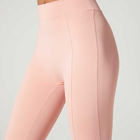 Teresa Slit Flare Rose Blush