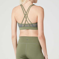 Strappy Bra Deep Lichen