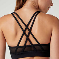 Strappy Bra Black