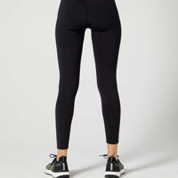 Zoe Back Pocket Legging Jet Black