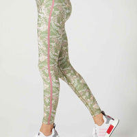 Zoe Back Pocket Legging Calico Sage