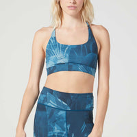 Gaby Strap Back Bra Deep Lake Fern