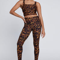 Thalia Cropped Tank Tortoise Shell