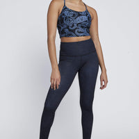 Avery Cropped Tank Sky Paisley