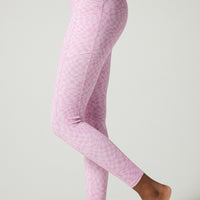 Remi Pocket Legging Check Wave Blossom
