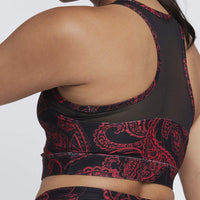 Jia Bra Red Paisley