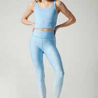 Thalia Ric Rac Tank Shabby Chic Ditsy Blue