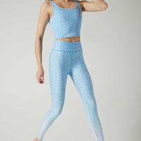 Thalia Ric Rac Tank Shabby Chic Ditsy Blue