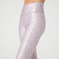 Bowie High Waist Legging Satin Cheetah Blush