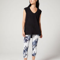 Cindy Sleeveless Tank Jet Black