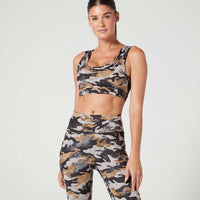 Anna Bra Black Multi Cascade Camo