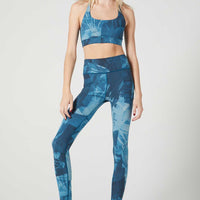 Gaby Strap Back Bra Deep Lake Fern