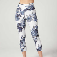 Nala High Waist Cropped Legging Porcelain