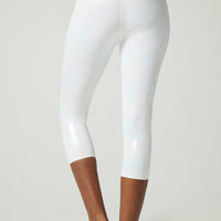 Aria Cropped Legging Celeste