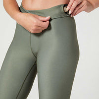 Camila Cropped Front Pocket Legging Inked Tie Dye