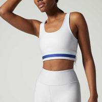 Jill Bra Stripes White & Navy