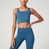 Thalia Cropped Tank Deep Lake