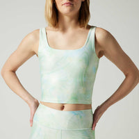 Thalia Cropped Tank Pastel Glow
