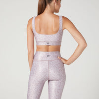 Nina Bra Satin Cheetah Blush