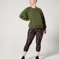 Amor Raglan Sweatshirt Deep Lichen