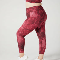 Rebel High Waist Legging Magenta Fern