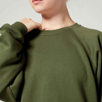 Amor Raglan Sweatshirt Deep Lichen