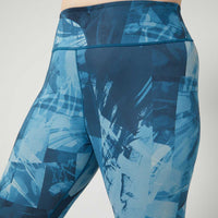 Rebel High Waist Legging Deep Lake Fern