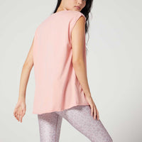 Cindy Sleeveless Tank Rose Blush