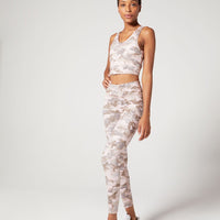 Anna Cropped Tank Blush Cascade Camo