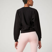 Amor Raglan Sweatshirt Jet Black