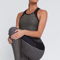 Jia Bra Chino Houndstooth