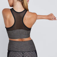 Jia Bra Chino Houndstooth