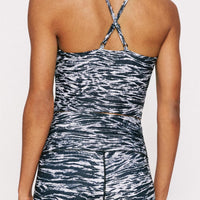 Avery Cropped Tank Dark Denim Tigress SHIRT W.I.T.H.-Wear It To Heart