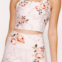 Avery Cropped Tank Stone Delight Floral