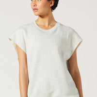 Chelsea Sleeveless Sweatshirt Oatmeal