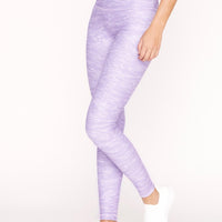 High-Waist Reversible Legging Violet Denim Tigress