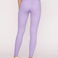 High-Waist Reversible Legging Violet Denim Tigress