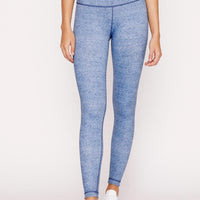 High-Waist Reversible Stone Denim Tigress Legging