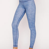 High-Waist Reversible Stone Denim Tigress Legging