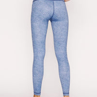 High-Waist Reversible Stone Denim Tigress Legging
