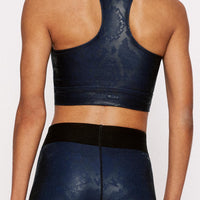 Irene Bra Blue Black Viper Foil